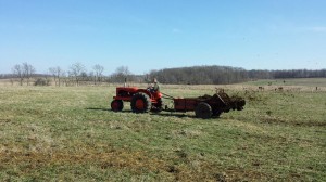 Grant Fertilizing the Old School Way